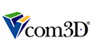 VCom 3D Logo